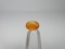 t-60 2.2ct Oval cut orange Carnelian Gemstone.  All gems have been gia certified authentic