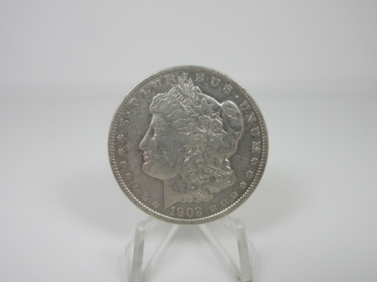 t-1 1902-P Morgan Silver dollar. Better date