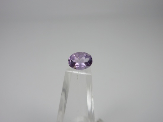 t-22 1.01ct Oval cut Purple Amethyst Gemstone. All gems have been gia certified authentic