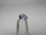 t-102 .75ct Pear cut purple Amethyst Gemstone. All gems have been gia certified authentic