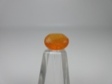 t-108 2ct Orange Carnelian Gemstone. All gems have been gia certified authentic