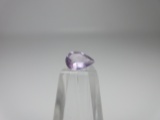 t-158 .45ct Pear cut Purple Amethyst Gemstone. All gems have been gia certified authentic