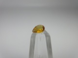 t-162 .45ct Pear cut Orange Citrine Gemstone. All gems have been gia certified authentic