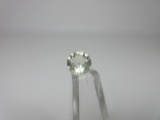 t-201 1.3ct Round cut White Topaz Gemstone. All gems have been gia certified authentic