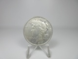 t-202 AU 1924 Peace Silver Dollar