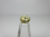 t-205 2.1ct Oval cut Yellow Citrine Gemstone.  All gems have been gia certified authentic