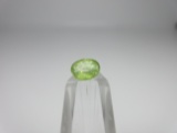 t-222 .70 ct Oval cut Green Perodit gemstone. All gems have been gia certified authentic
