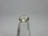 t-234 1.25ct oval cut White Topaz gemstone. All gems have been gia certified authentic