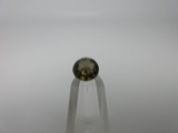 t-243 1.1ct Brilliant cut Smokey Quartz Gemstone. All gems have been gia certified authentic