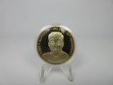 t-247 American Mint. Greatest Presidents JFK token