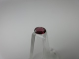 t-43 .5ct Oval Cut Red Garnett Gemstone. All gems have been gia certified authentic