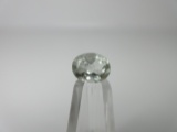 t-69 2ct White Topaz Gemstone. All gems have been gia certified authentic