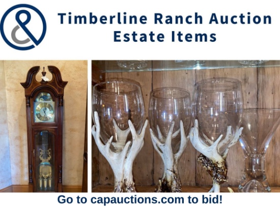 Timberline Ranch Auction Estate Items