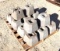 Pallet Of Concrete Post Blocks