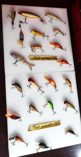 Lot Of 21 Vintage Fishing Lures