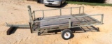 8' Bumper Pull Tilt Option Utility Trailer