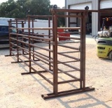 24' Stand Alone Livestock Chute W/Sliding Gate