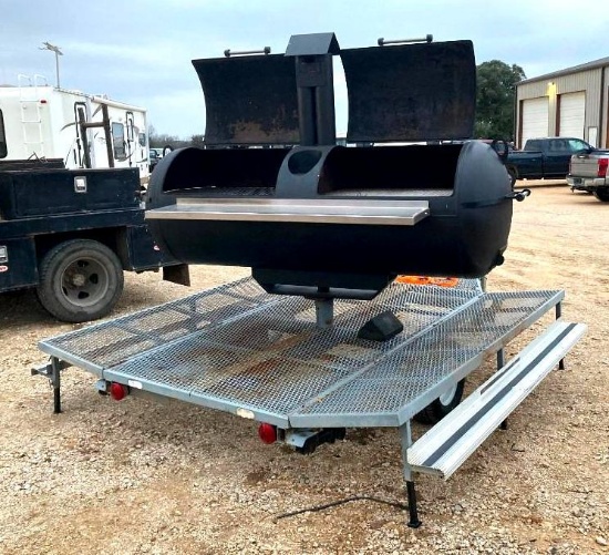 Trailered BBQ Pit