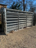 Set of 5 - 12'x6' Galvanized Livestock Panels
