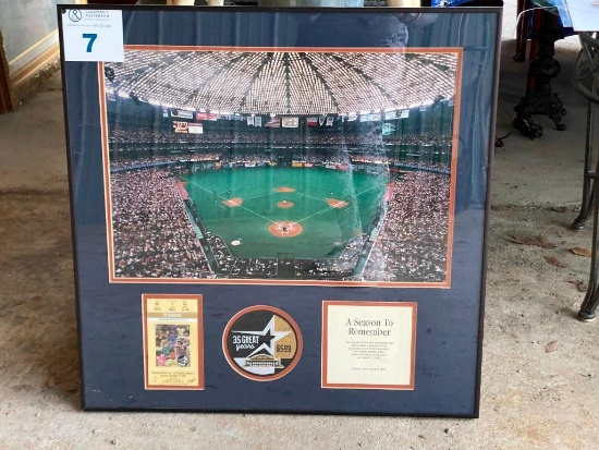 Final Series in the Astrodome Stadium Commemoration