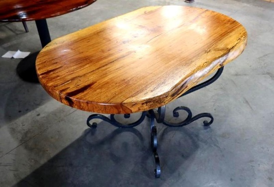 Solid Pecan Home Entry Table