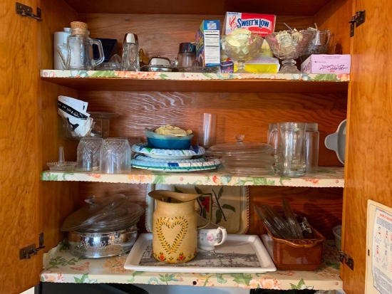 Contents of Four Cabinets