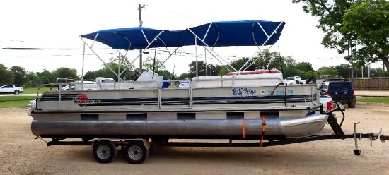 1992 Sun Tracker 24DL Party Barge