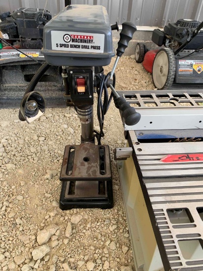 Central Machinery Drill Press w/ Delta Tabletop Saw