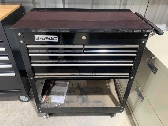 US General Rolling Toolbox w/ Contents