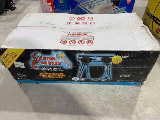 King Kooker Gas Double Burner