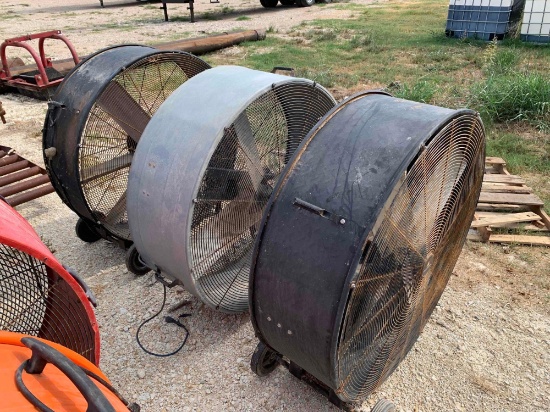 Set of 3 Shop Fans
