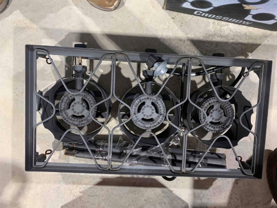 Outdoor Gas Triple Burner