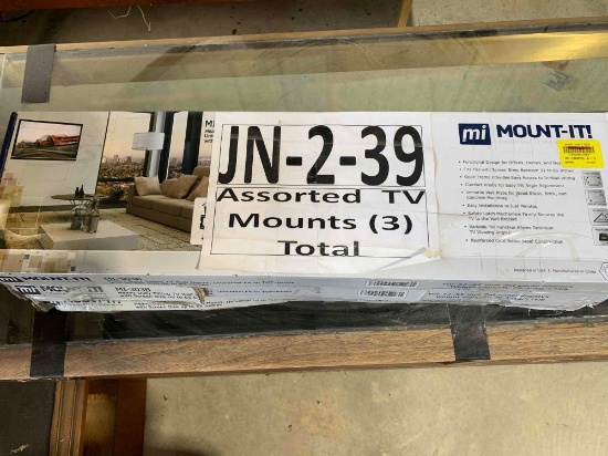 Set of 3 TV Wall Mounts