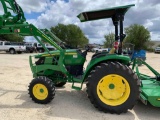 John Deere 4052M Tractor w/ Trailer & Implements