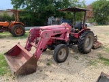 Mahindra 3525 Tractor w/ Bucket & Shredder