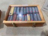 Assorted Rough Rider Knives w/ Display Cases