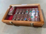 Assorted Case Knives w/ Display Cases