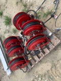 Assorted Fluid Reels w/ Acessories