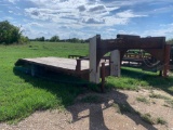 20' - 1980 Gooseneck Flatbed Trailer
