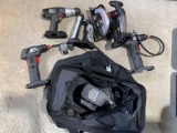 Assorted Craftsman Power Tools w/ Tote