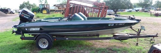 Stratos Bass Boat W/115hp Evinrude