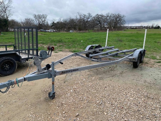 Galvanized Boat Trailer