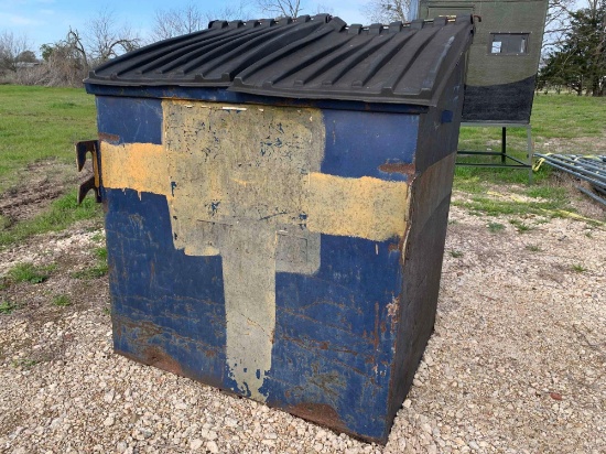 3.5 Yard Side-Load Dumpster