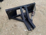 Skid Steer Attachment - Tree & Post Puller
