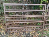 Set of 2 - 6' Brown Gates