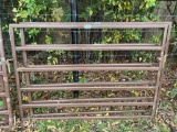 Set of 2 - 6' Brown Gates