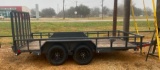 14' - Maxx D Utility Trailer