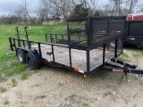 2021 - 16' Landscape Trailer