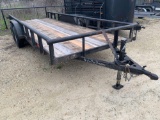 2016 CenTex 20' Utility Trailer