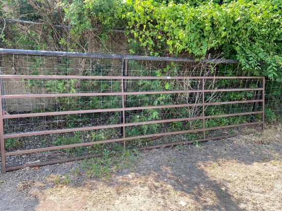 Priefert 16' DG16 Brown Gate